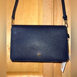 Tory Burch cross body blue